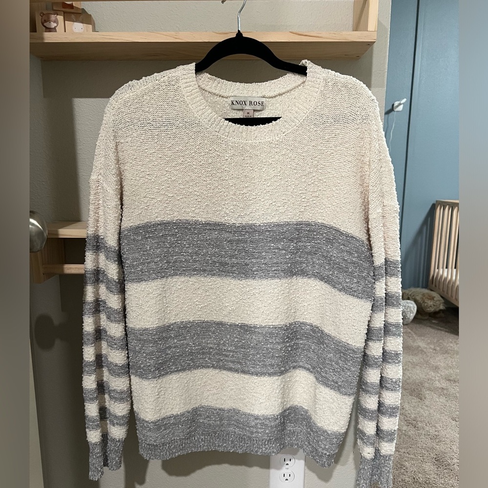 Knox Rose Striped Sweater - Size Medium - GUC